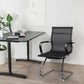 Modern Black Desk Chair with Breathable AirGrid Seat and Back Side Chair Clearhalo 'furn' 'furn_office_chair' 'Furniture' 'Office Chairs' 'Office Furniture' 'office_chair' 6005438