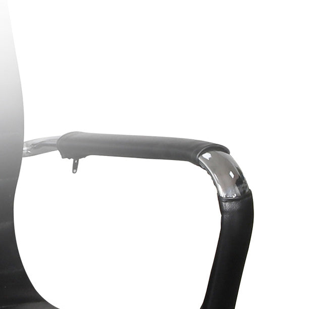 Modern Black Desk Chair with Breathable AirGrid Seat and Back Side Chair Clearhalo 'furn' 'furn_office_chair' 'Furniture' 'Office Chairs' 'Office Furniture' 'office_chair' 6005447