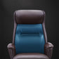 Chaise de gestionnaires à mécanisme d'inclinaison marron, avec appui-tête, chaise de bureau rembourrée pivotante