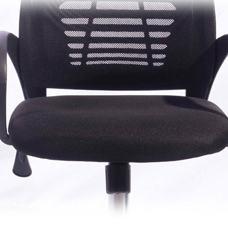 Modern Breathable AirGrid Arm Chair Microfiber Desk Mid-Back Office Chair Clearhalo 'furn' 'furn_office_chair' 'Furniture' 'Office Chairs' 'Office Furniture' 'office_chair' 6005730