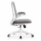 Contemporary Flip-Up Armrest Office Chair Swivel Mesh Office Chair