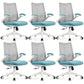 Contemporary Flip-Up Armrest Office Chair Swivel Mesh Office Chair
