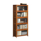 Modern Brown Book Shelf Bamboo Bedroom Shelf Bookcase with Cabinets Clearhalo 'Bookcases' 'furn' 'furn_bookcases' 'Furniture' 'Office Furniture' 6006042