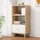 Contemporary Standard Book Shelf Engineered Wood Open Bookcase