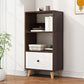 Contemporary Standard Book Shelf Engineered Wood Open Bookcase