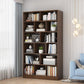 9.45" Wide Matte Finish Bookshelf Wood Standard Shelf Bookcase for Bedroom Clearhalo 'Bookcases' 'furn' 'furn_bookcases' 'Furniture' 'Office Furniture' 6006191
