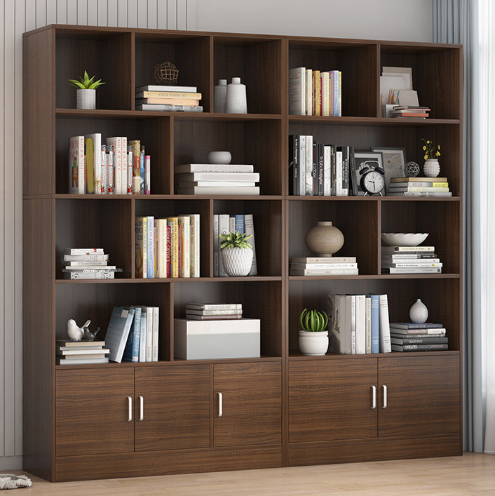 9.45" Wide Matte Finish Bookshelf Wood Standard Shelf Bookcase for Bedroom Clearhalo 'Bookcases' 'furn' 'furn_bookcases' 'Furniture' 'Office Furniture' 6006193