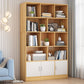 9.45" Wide Matte Finish Bookshelf Wood Standard Shelf Bookcase for Bedroom Clearhalo 'Bookcases' 'furn' 'furn_bookcases' 'Furniture' 'Office Furniture' 6006198