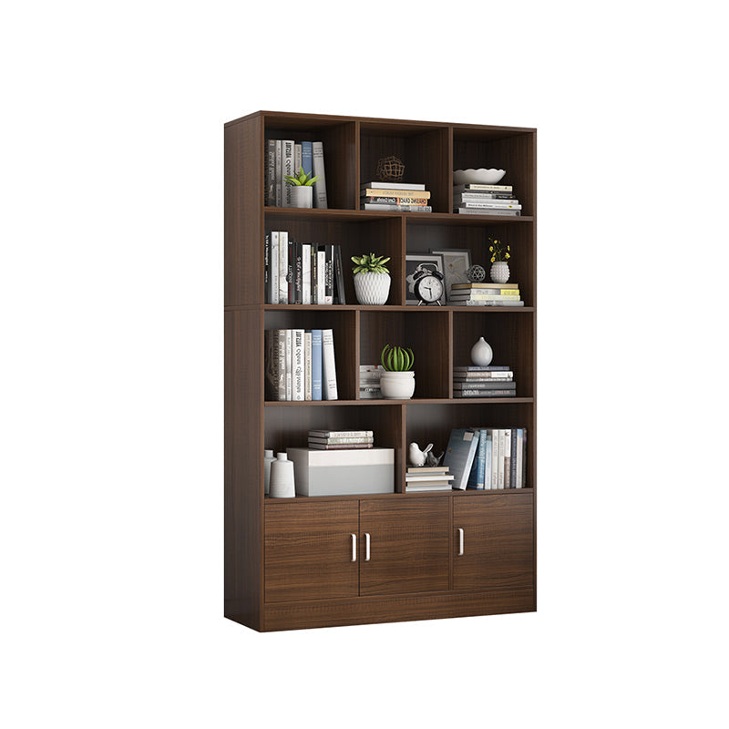 9.45" Wide Matte Finish Bookshelf Wood Standard Shelf Bookcase for Bedroom Clearhalo 'Bookcases' 'furn' 'furn_bookcases' 'Furniture' 'Office Furniture' 6006199