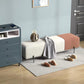 15.7" Wide Upholstered Seating Bench Modern Entryway and Bedroom Bench with Cushioned Clearhalo 'Benches' 'Chairs & Seating' 'furn' 'furn_benches' 'Furniture' 'Living Room Furniture' 6006225