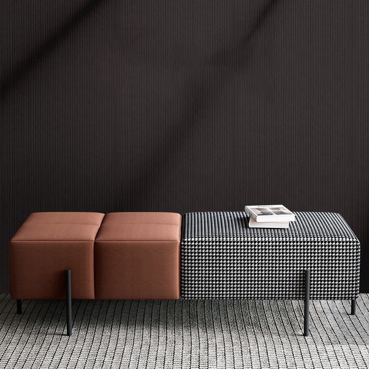 15.7" Wide Upholstered Seating Bench Modern Entryway and Bedroom Bench with Cushioned Clearhalo 'Benches' 'Chairs & Seating' 'furn' 'furn_benches' 'Furniture' 'Living Room Furniture' 6006232