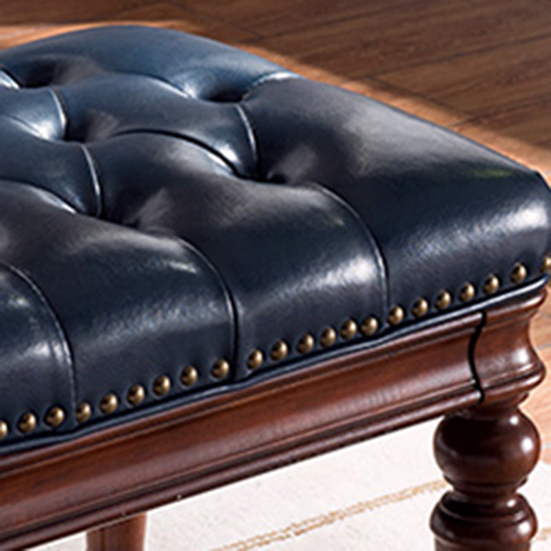 16.1" Wide Upholstered Seating Bench Traditional Entryway and Bedroom Bench with Cushioned Clearhalo 'Benches' 'Chairs & Seating' 'furn' 'furn_benches' 'Furniture' 'Living Room Furniture' 6006253