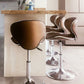 Contemporary Metal Barstool PU Leather Footrest Upholstered Counter Stool Clearhalo 'Bar Furniture' 'Bar Stools' 'bar_stools' 'furn' 'furn_bar_stools' 'Furniture' 'Kitchen & Dining Furniture' 6006367