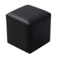Pink Stain Resistant Pouf Solid Color Square Pouf for Living Room Black 1 Piece Clearhalo 'furn' 'furn_ottomans_poufs' 'Furniture' 'Living Room Furniture' 'Ottomans & Poufs' 'ottomans_poufs' 6006808