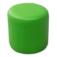 Contemporary Pouf Ottoman Faux Leather Upholstered Solid Color Ottoman Green Round 1 Piece Clearhalo 'furn' 'furn_ottomans_poufs' 'Furniture' 'Living Room Furniture' 'Ottomans & Poufs' 'ottomans_poufs' 6007028