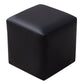Contemporary Pouf Ottoman Faux Leather Upholstered Solid Color Ottoman Black Square 1 Piece Clearhalo 'furn' 'furn_ottomans_poufs' 'Furniture' 'Living Room Furniture' 'Ottomans & Poufs' 'ottomans_poufs' 6007050