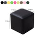 Contemporary Pouf Ottoman Faux Leather Upholstered Solid Color Ottoman Clearhalo 'furn' 'furn_ottomans_poufs' 'Furniture' 'Living Room Furniture' 'Ottomans & Poufs' 'ottomans_poufs' 6007077