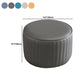 Contemporary Pouf Ottoman Genuine Leather Upholstered Solid Color Cylinder Shape Ottoman Clearhalo 'furn' 'furn_ottomans_poufs' 'Furniture' 'Living Room Furniture' 'Ottomans & Poufs' 'ottomans_poufs' 6007121