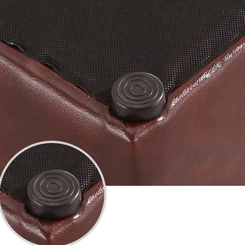 Wine Red Modern Pouf Water Resistant Round Pouf for Drawing Room Clearhalo 'furn' 'furn_ottomans_poufs' 'Furniture' 'Living Room Furniture' 'Ottomans & Poufs' 'ottomans_poufs' 6007186