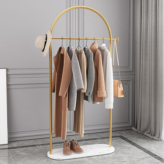 Wunderschöner Kleiderbügel Doppel -Kleid -Haken Schlafzimmer Metallmantel Rack