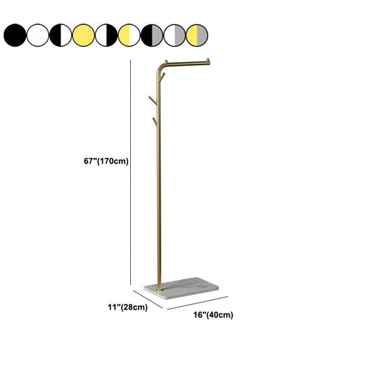 Moderner Metallhalle Tree Freiständige Kleiderkleiderlader Haken Rack für Schlafzimmer