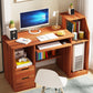 Bureau en bois contemporain Credenza Home Rectangular Home Writing Desk