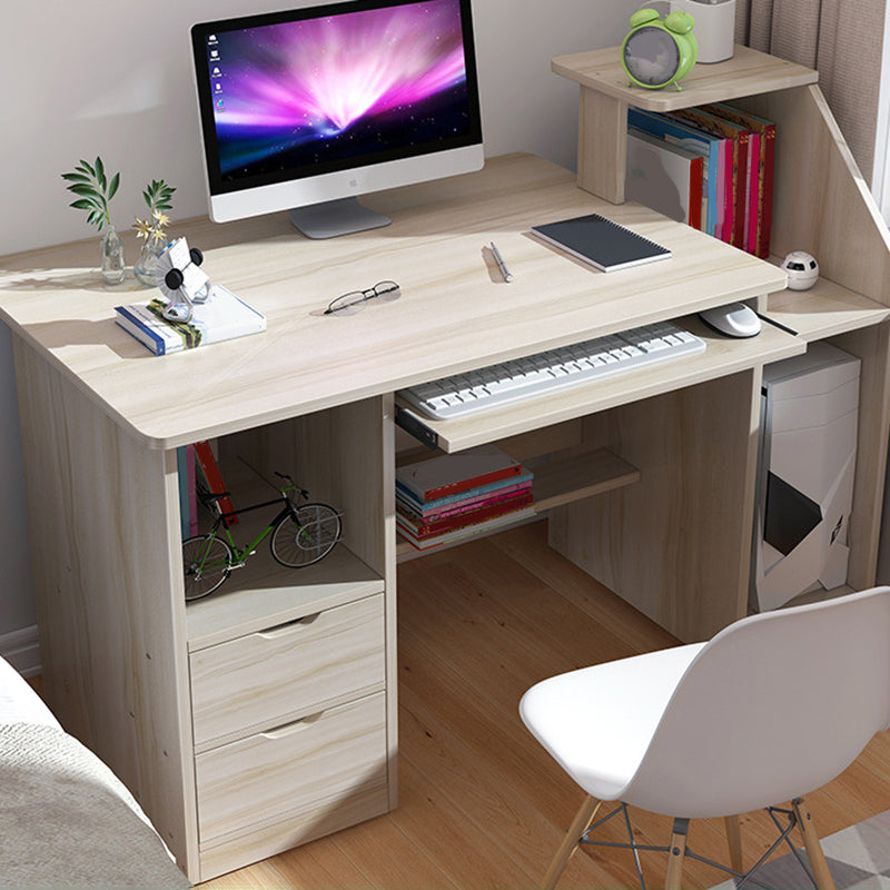 Bureau en bois contemporain Credenza Home Rectangular Home Writing Desk