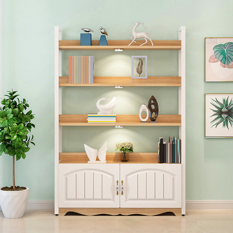 Modern Engineered Wood Bookshelf Etagere Open Shelf Vertical Bookcase Clearhalo 'Bookcases' 'furn' 'furn_bookcases' 'Furniture' 'Office Furniture' 6008164