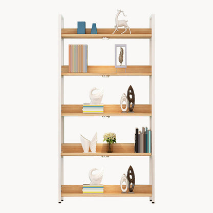 Modern Engineered Wood Bookshelf Etagere Open Shelf Vertical Bookcase 23.6"L x 11.8"W x 71.7"H Cabinet Not Included Clearhalo 'Bookcases' 'furn' 'furn_bookcases' 'Furniture' 'Office Furniture' 6008166
