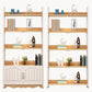 Modern Engineered Wood Bookshelf Etagere Open Shelf Vertical Bookcase Clearhalo 'Bookcases' 'furn' 'furn_bookcases' 'Furniture' 'Office Furniture' 6008167