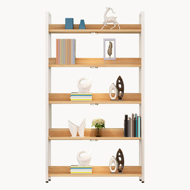 Modern Engineered Wood Bookshelf Etagere Open Shelf Vertical Bookcase 31.5"L x 11.8"W x 71.7"H Cabinet Not Included Clearhalo 'Bookcases' 'furn' 'furn_bookcases' 'Furniture' 'Office Furniture' 6008168