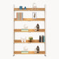 Modern Engineered Wood Bookshelf Etagere Open Shelf Vertical Bookcase 47.2"L x 11.8"W x 71.7"H Cabinet Not Included Clearhalo 'Bookcases' 'furn' 'furn_bookcases' 'Furniture' 'Office Furniture' 6008170