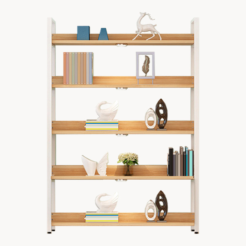 Modern Engineered Wood Bookshelf Etagere Open Shelf Vertical Bookcase 39.4"L x 11.8"W x 71.7"H Cabinet Not Included Clearhalo 'Bookcases' 'furn' 'furn_bookcases' 'Furniture' 'Office Furniture' 6008172