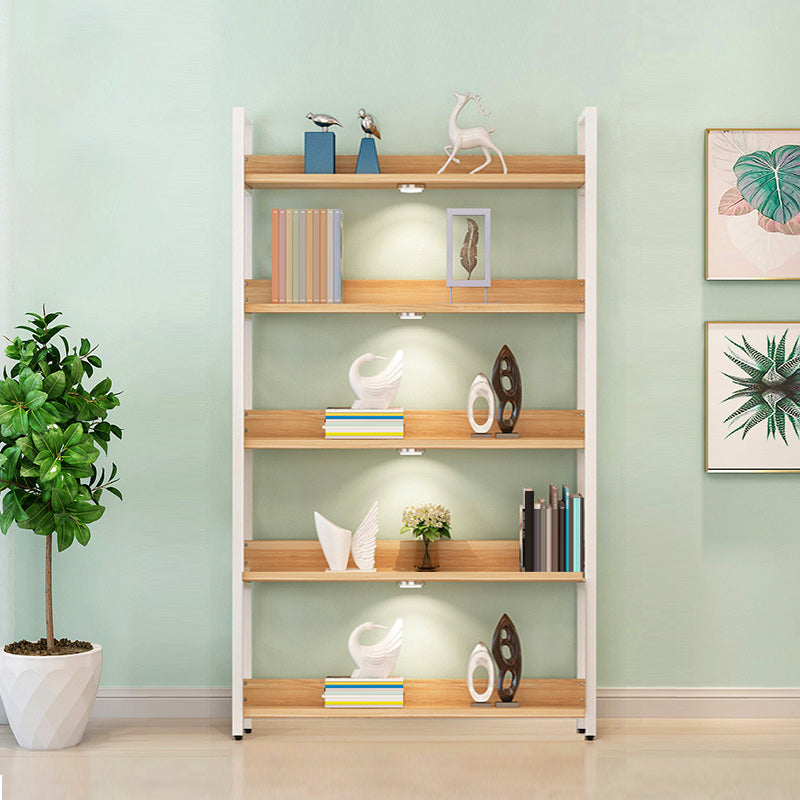 Modern Engineered Wood Bookshelf Etagere Open Shelf Vertical Bookcase Clearhalo 'Bookcases' 'furn' 'furn_bookcases' 'Furniture' 'Office Furniture' 6008176