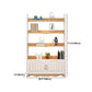 Modern Engineered Wood Bookshelf Etagere Open Shelf Vertical Bookcase Clearhalo 'Bookcases' 'furn' 'furn_bookcases' 'Furniture' 'Office Furniture' 6008183