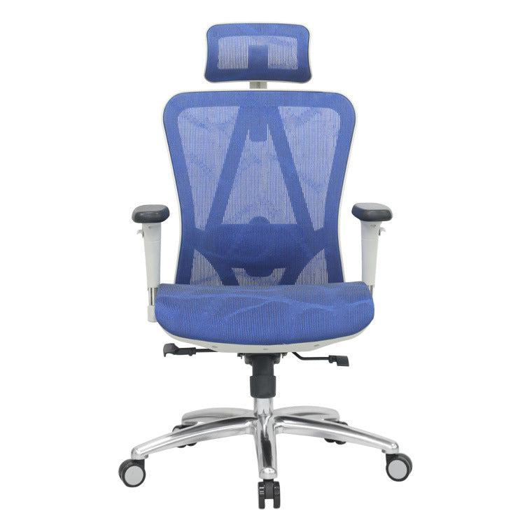 Contemporary Arm Chair Adjustable Arms Tilt Mechanism Pillow Included Office Chair Clearhalo 'furn' 'furn_office_chair' 'Furniture' 'Office Chairs' 'Office Furniture' 'office_chair' 6008195