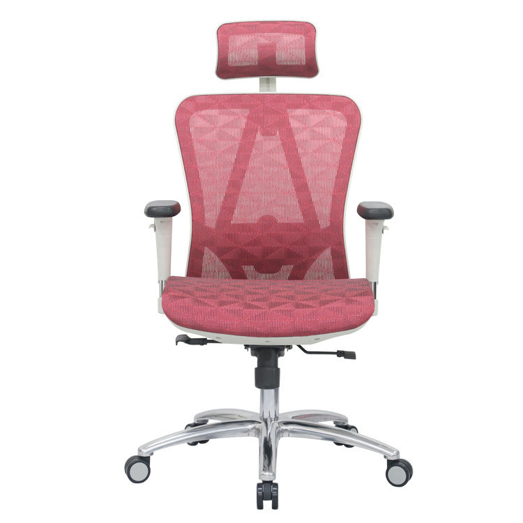 Contemporary Arm Chair Adjustable Arms Tilt Mechanism Pillow Included Office Chair Clearhalo 'furn' 'furn_office_chair' 'Furniture' 'Office Chairs' 'Office Furniture' 'office_chair' 6008196