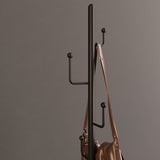 Modern Hall Tree Free Standing Metal Coat Rack With Coat Hooks Clearhalo 'Entry & Mudroom Furniture' 'furn' 'furn_hall_tree_coat_racks' 'Furniture' 'Hall Trees & Coat Racks' 'hall_tree_coat_racks' 6008315