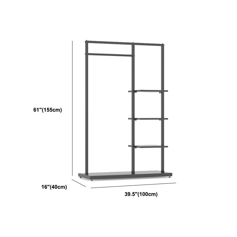 Industriële stijl metalen kaprek vrijstaand kaprek voor slaapkamer
