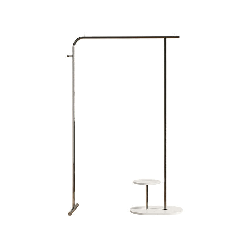 Splendido appendiabiti a gancio a gancio monoconcino con scaffalatura