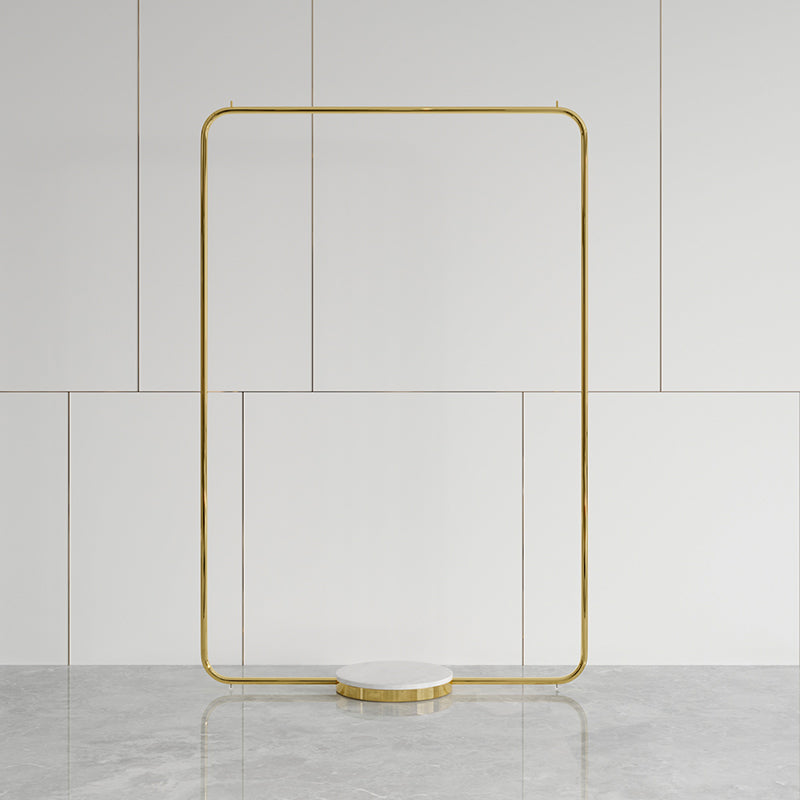 Leisure Metal Hall Tree Solid Color Stainless Steel Coat Rack Clearhalo 'Entry & Mudroom Furniture' 'furn' 'furn_hall_tree_coat_racks' 'Furniture' 'Hall Trees & Coat Racks' 'hall_tree_coat_racks' 6008648