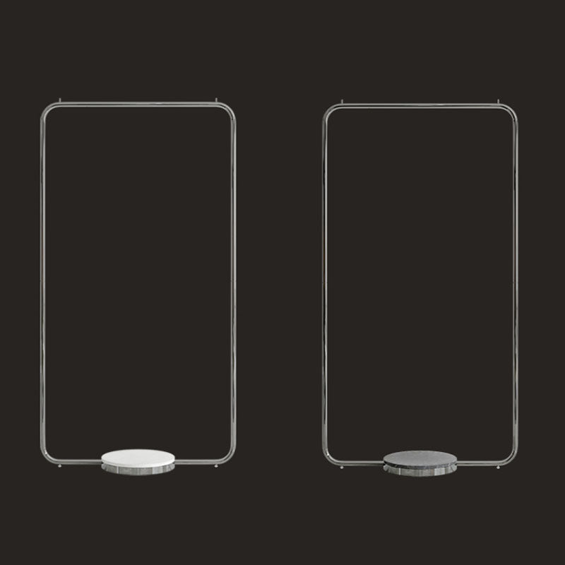 Leisure Metal Hall Tree Solid Color Stainless Steel Coat Rack Clearhalo 'Entry & Mudroom Furniture' 'furn' 'furn_hall_tree_coat_racks' 'Furniture' 'Hall Trees & Coat Racks' 'hall_tree_coat_racks' 6008651