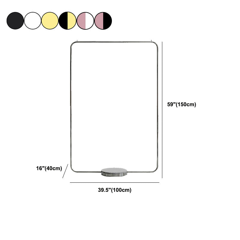 Leisure Metal Hall Tree Solid Color Stainless Steel Coat Rack Clearhalo 'Entry & Mudroom Furniture' 'furn' 'furn_hall_tree_coat_racks' 'Furniture' 'Hall Trees & Coat Racks' 'hall_tree_coat_racks' 6008655