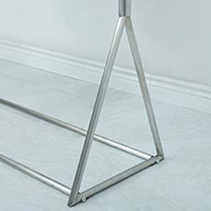 Industrial Style Coat Hanger Free Standing Stainless Steel Coat Rack