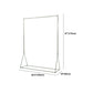 Industrial Style Coat Hanger Free Standing Stainless Steel Coat Rack