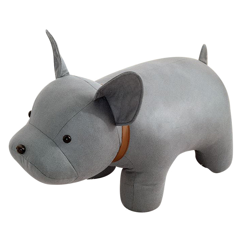 Fabric Pouf Solid Color Animal Shape Stain Resistant Modern Pouf Ottoman Clearhalo 'furn' 'furn_ottomans_poufs' 'Furniture' 'Living Room Furniture' 'Ottomans & Poufs' 'ottomans_poufs' 6008722