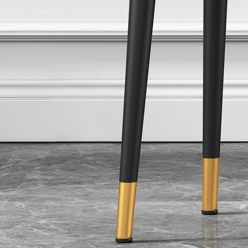 Square Ottoman Solid Color Upholstered Metal Frame Fabric Standard Ottoman Clearhalo 'furn' 'furn_ottomans_poufs' 'Furniture' 'Living Room Furniture' 'Ottomans & Poufs' 'ottomans_poufs' 6008982