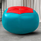 Pouf contemporaneo pouf finto in pelle imbottita ottomana