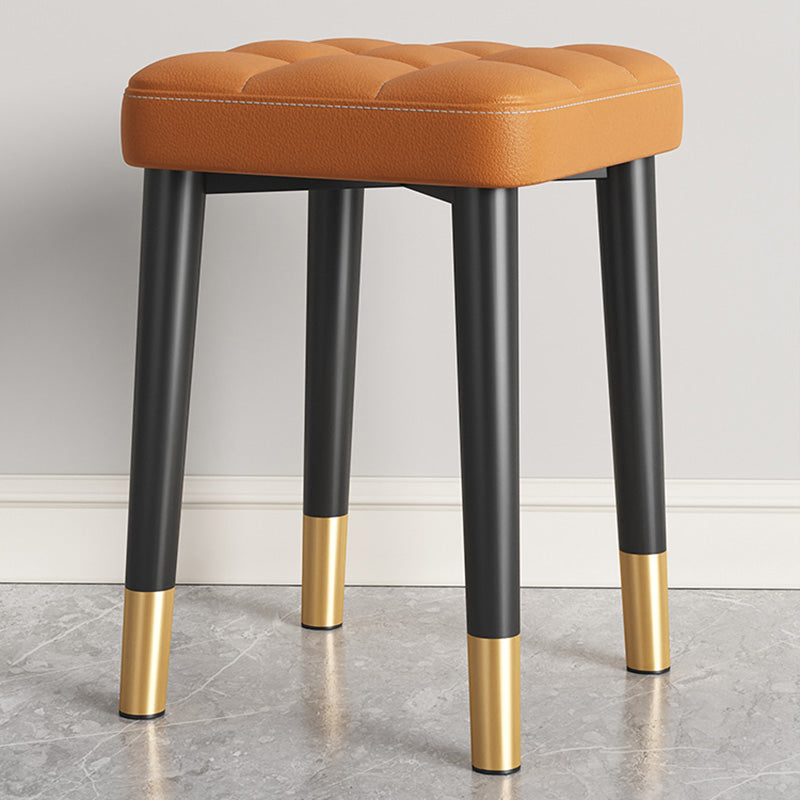 Water Resistant Ottoman Square Metal Frame Fabric Tufted Standard Clearhalo 'furn' 'furn_ottomans_poufs' 'Furniture' 'Living Room Furniture' 'Ottomans & Poufs' 'ottomans_poufs' 6009671