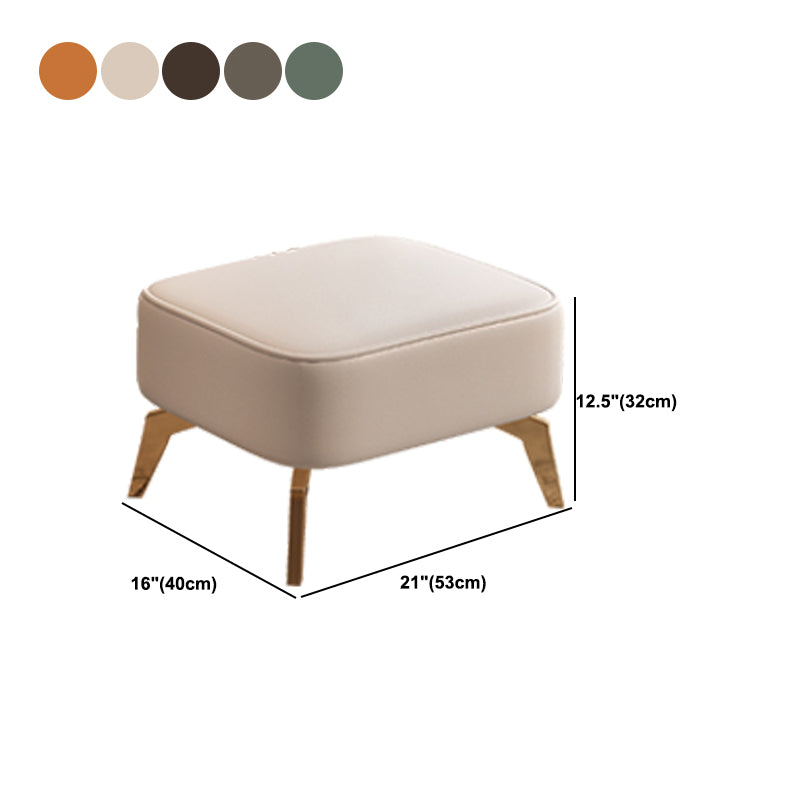 Chaise à bascule moderne coussins touffés rembourrés avec planeur de jambes légères